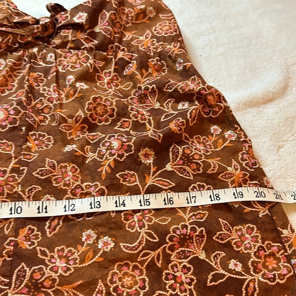 J. Crew Tie-front jumpsuit in vintage vines Size 10 NWOT - Picture 11 of 13